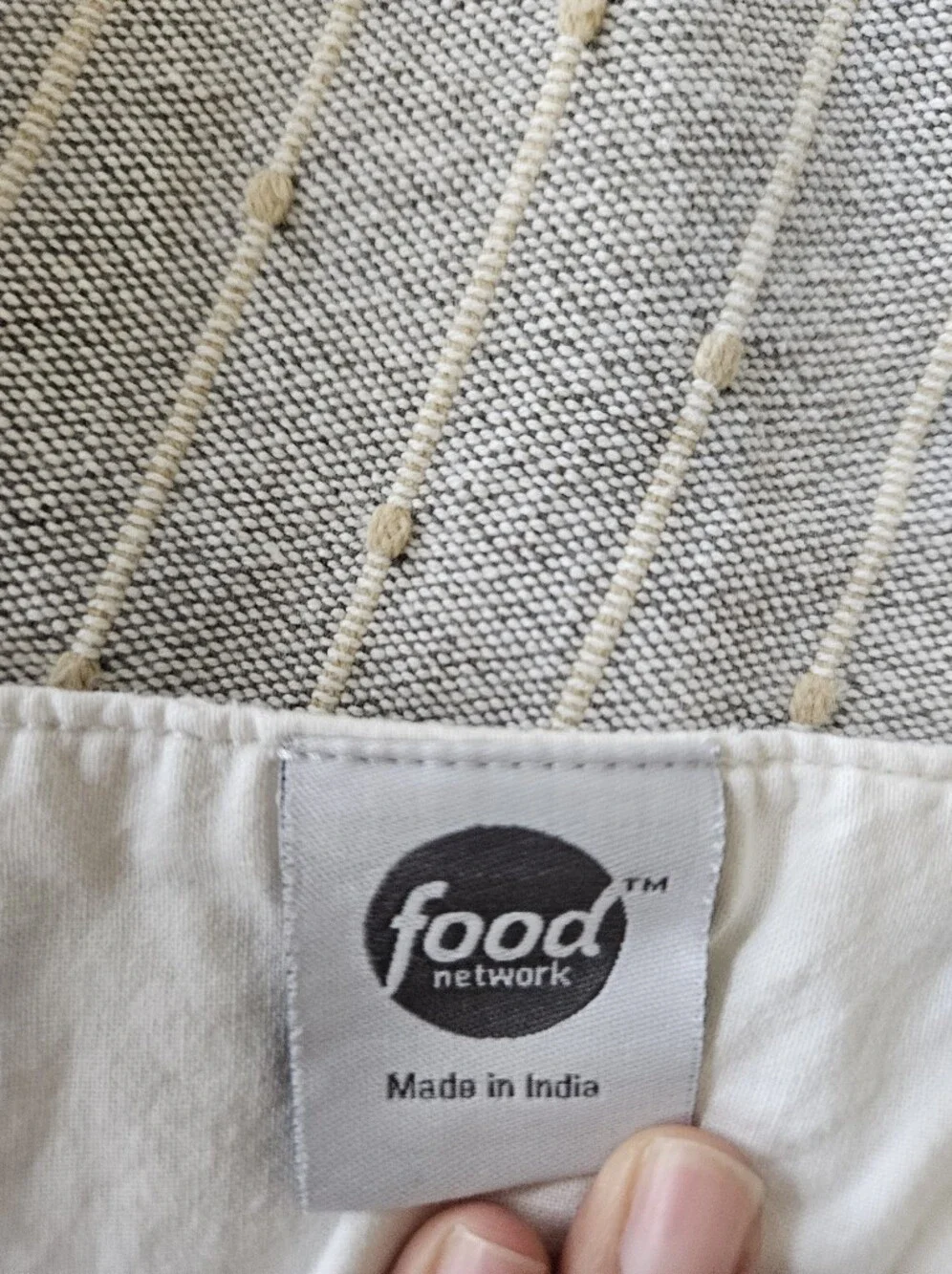 Boho Home Decor Bundle: 2 Ikea Pillow Covers + 1 Food Network Table Runner